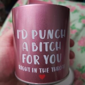 Funny Valentine's Day Rose Scented Candle Never Used With Box